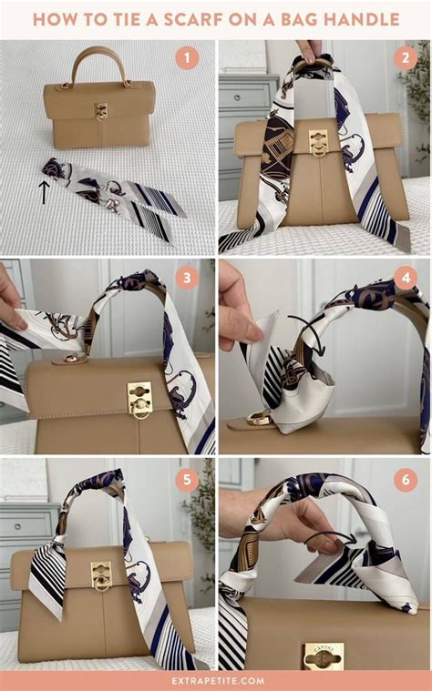 tying hermes scarf to bag|tying Hermes scarf on purses.